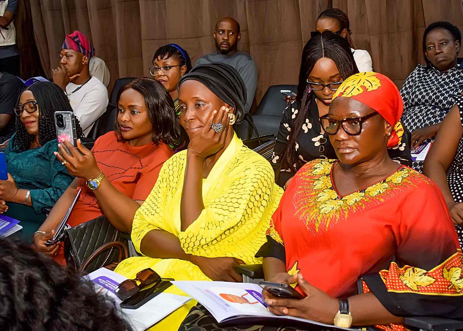Audience listening attentively at a TWYIF event.